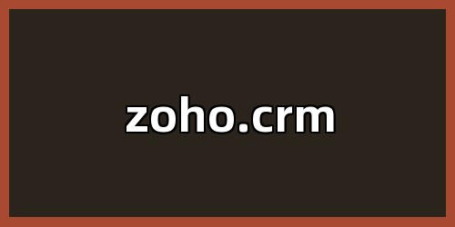 zoho.crm